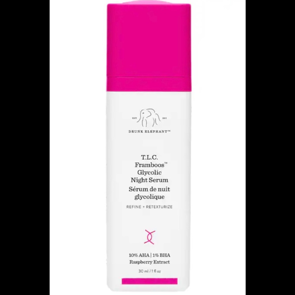 Drunk Elephant T.L.C. Framboos™ Glycolic Resurfacing Night Serum